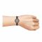 Obaku Women's Denmark Wooden Brown Round Dial With Greyish Black Bracelet Analog Watch, V245LXUUMU