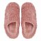 Women's Fur Slipper S-21, Dark Pink