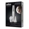 Braun Face Spa Pro 2-In-1 Epilator & Facial Cleansing Brush, White, 910