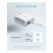 Anker Power Port Atom III Two Ports High-Speed 60W Charger USB-C And 15W USB-A, White, A2322G21