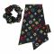 Naheed Scrunchies, Black, J0026