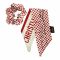 Naheed Scrunchies, Red, J0042