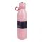 Homeatic Steel Water Bottle, 750ml Capacity, Pink, HKA-030