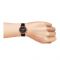 Omax Men's PVD Rust Gold Round Dial With Black Bracelet  Chronograph Watch, FSM001U032