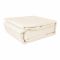 Plushmink Blissfull Double Cotton Bed Sheet, Off White