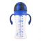 Baby World Contra Colic Wide Neck Feeding Bottle With Handle Blue, BW2031