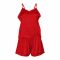 Basix Women's Camisole Set Love You Red, CS-101