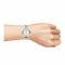 Obaku Women's Designed Round Dial With Two Tone Bracelet Analog Watch, V261LECWSH
