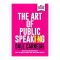 The Art Of Public Speaking Book