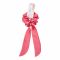 Sandeela Silky Bow Scrunchies, Pink, 07-02-1025