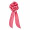 Sandeela Silky Bow Scrunchies, Pink, 07-02-1025