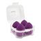 Lameila Powder Puff, Purple, A80210-5, 4-Pack