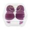 Lameila Powder Puff, Purple, A80210-5, 4-Pack