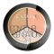 Eveline Contour Sensation 3-In-1 Bronzer-Highlighter-Blusher, 02, Peach Beige