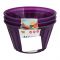Appollo Milan Bowl, 3-Pack Set, Purple, 250ml