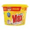 Max Lemon Dishwashing Paste Original, Yellow, With Real Lemon Juice, Tough On Grease, Soft On Hands, With Glycerin, 750g
