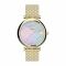 Timex Women's Yellow Gold Round Dial & Bracelet Analog Watch, TW2T79100