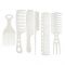 Aimeisi Multifunctional Hair Comb Set For Average To Long Length Hair, 602, Flat Comb