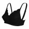 IFG Everyday Essentials 2 Wireless and Non-Padded Cotton Lace Bra, Black