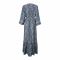 BLS 1-Piece Nightdress, Single Long Nighty, Lorenza Lacivert, BLS67506