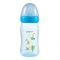 Pigeon Soft Touch Clear PP Feeding Bottle, Blue, 240ml, A78182