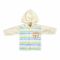 Dynamic Fleece Hooded Suit, Off White