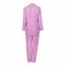 Basix Women's Loungewear Baby Pink N White Flora, 2 Piece Set, LW-563