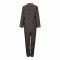 Basix Women's Loungewear Black Forest Pin Leaves, 2 Piece Set, Small LW-565