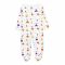 The Nest Circus Full Length Sleeping Suit without Pocket, White