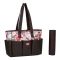 Mothercare Bag, Brown Floral, Large, BB1336II