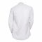 Basix Men's Self Stripes White Shirt, MFS-105