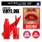 Maybelline New York Super Stay Vinyl Ink Longwear No-Budge Liquid Lipcolor, Highly Pigmented Color and Instant Shine, 25, Red-Hot