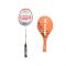 Wish Alumtec 550 Badminton Racket, Orange/White, 019813