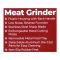 West Point Deluxe Meat Grinder, 2500W, WF-1035