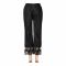 Basix Trendy Net Lace Black Pant, LT-606