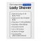 Sanford 2-In-1 Precision Cutting Blades Rechargeable Lady Shaver, SF-1924LSR