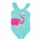 Children's Clothing Girls Swim Suit, Turquoise, VC-718