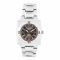 Omax Women's Silver Square Dial With Bracelet Analog Watch, DBA571P002