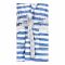 Better Bath Men Bathrobe, Blue & White, Striped