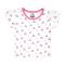 The Nest Single-Jersey Fairyland Cap Sleeve T-Shirt, 3-Pack, Lunar Rock/White /Veiled Rose, 6042