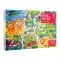 Usborne: Book & Jigsaw At The Zoo