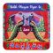 Star Shine Truck Art, Dekh Magar Pyar Se (Peacock) 3x3 Inch Fridge Magnet, MG16