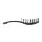 Wet Brush Shower Detangler Hair Brush, Black-Glitter, BWR801BLACKGL