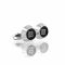 GVN Cufflinks For Men, Silver, C-27