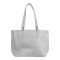 D-J Tote Style Hand Bag, Grey, CM66H1