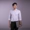 Basix Men's Miniature Check Shirt, Lavender White, MFS-108