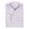 Basix Men's Miniature Check Shirt, Lavender White, MFS-108