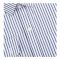 Basix Men's Stripes Shirt, Navy Blue & White, MFS-110