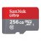 Sandisk Ultra Micro SDXC UHS-1 Card, 100 MB/s, 256GB