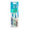 Jordan Individual Clean Toothbrush, Medium, 2-Pack